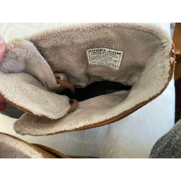 Sorel | Women's Winter Fancy Lace II Mid Calf Boot, Genuine Leather | 10.5 - Picture 8 of 11